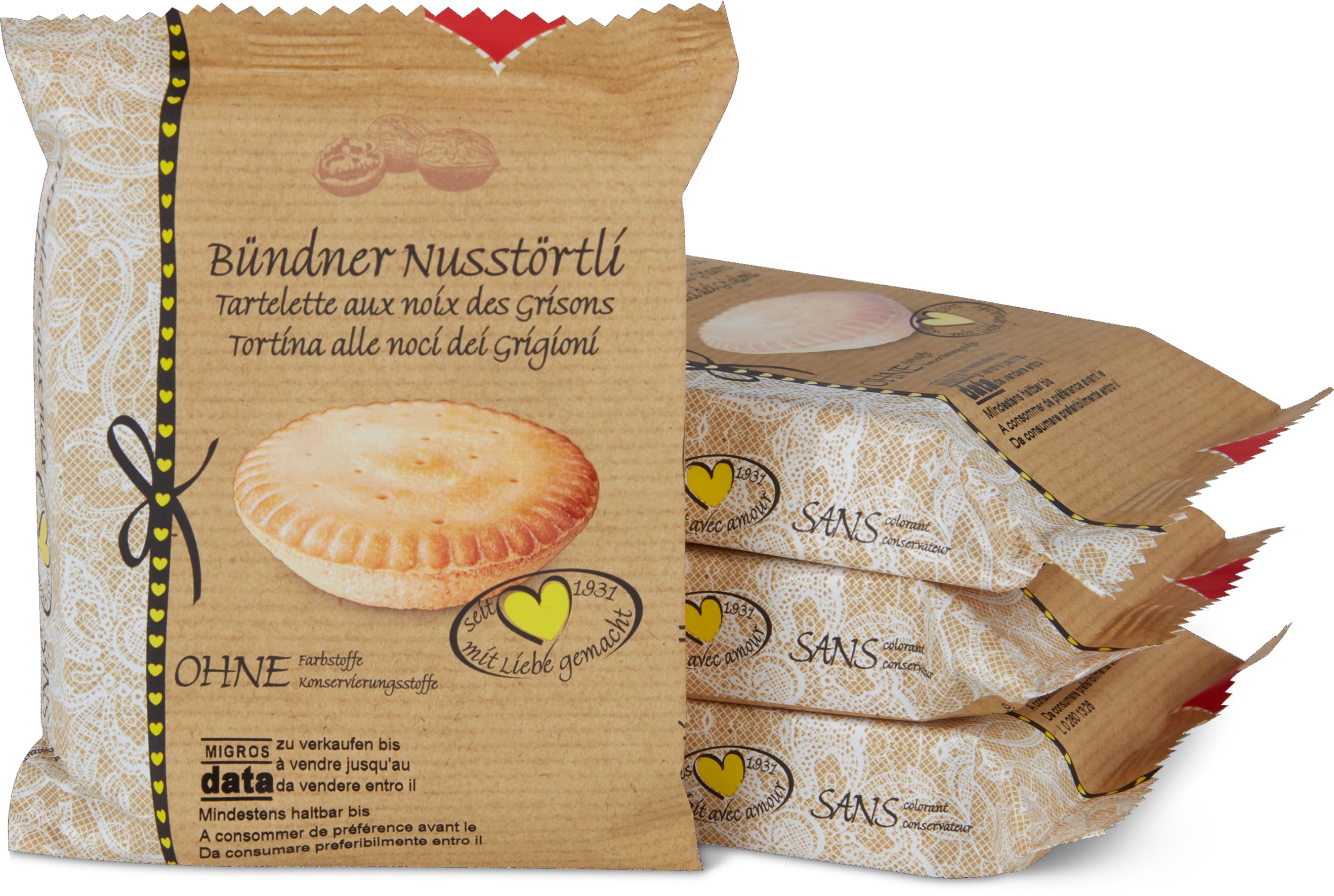 Tartelette aux noix des Grisons